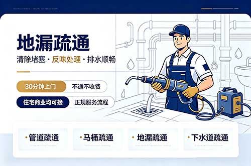 东升地漏疏通