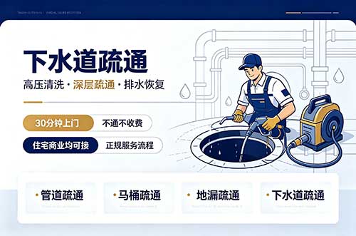 东升下水道疏通
